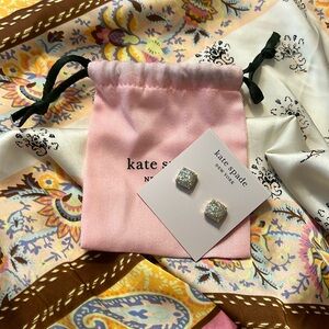 New Kate Spade Faux Opal Stud Earrings